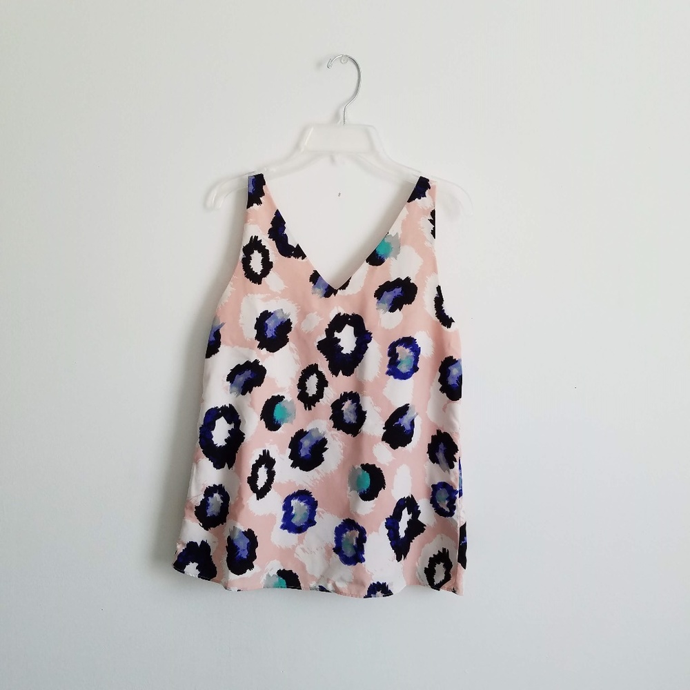 Banana Republic Pink Leopard Top